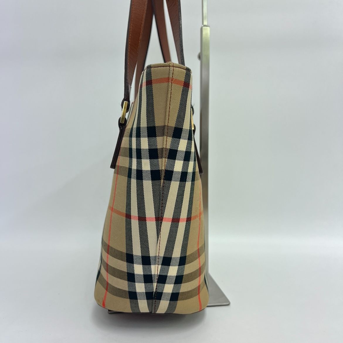 王道】Burberry バーバリー トートバッグ ショルダーバッグ ノバ