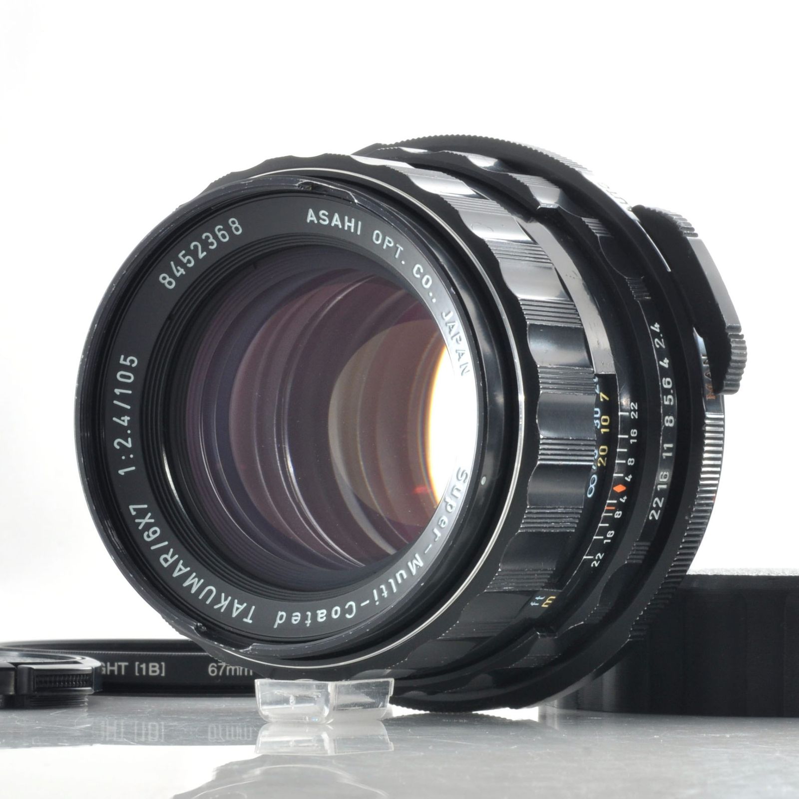 【ペンタックス】Pentax SMC Takumar 6x7 105mm F2.4 レンズ #S333