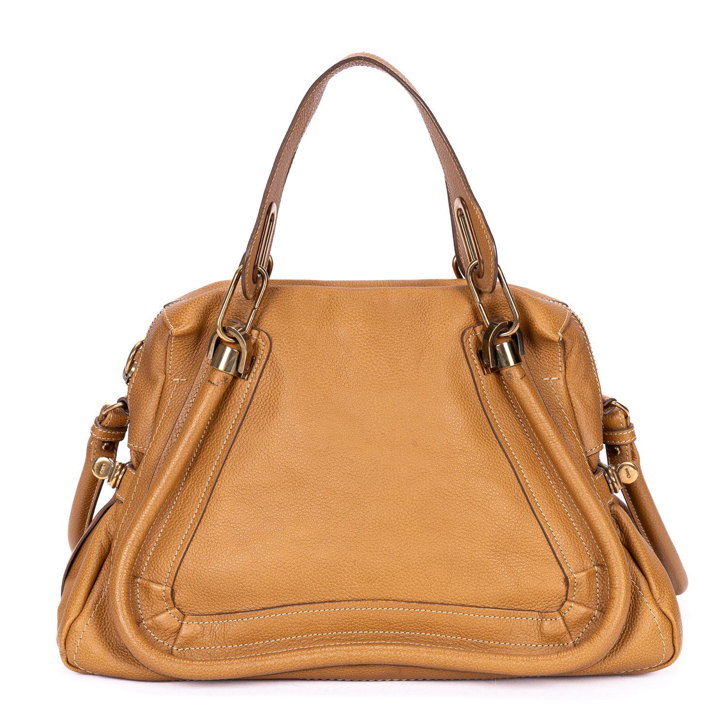 [中古] CHLOE クロエミディアムパラティタングレインカーフスキンレザーA
