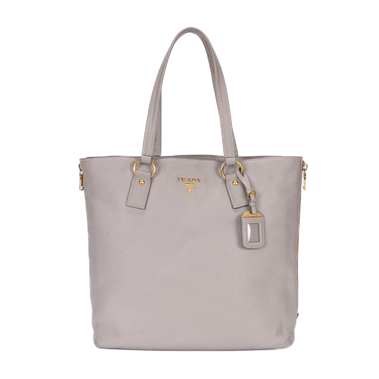 [中古] PRADA プラダサイドジップ トートグレーヴィテロ ダイノA 55,880円