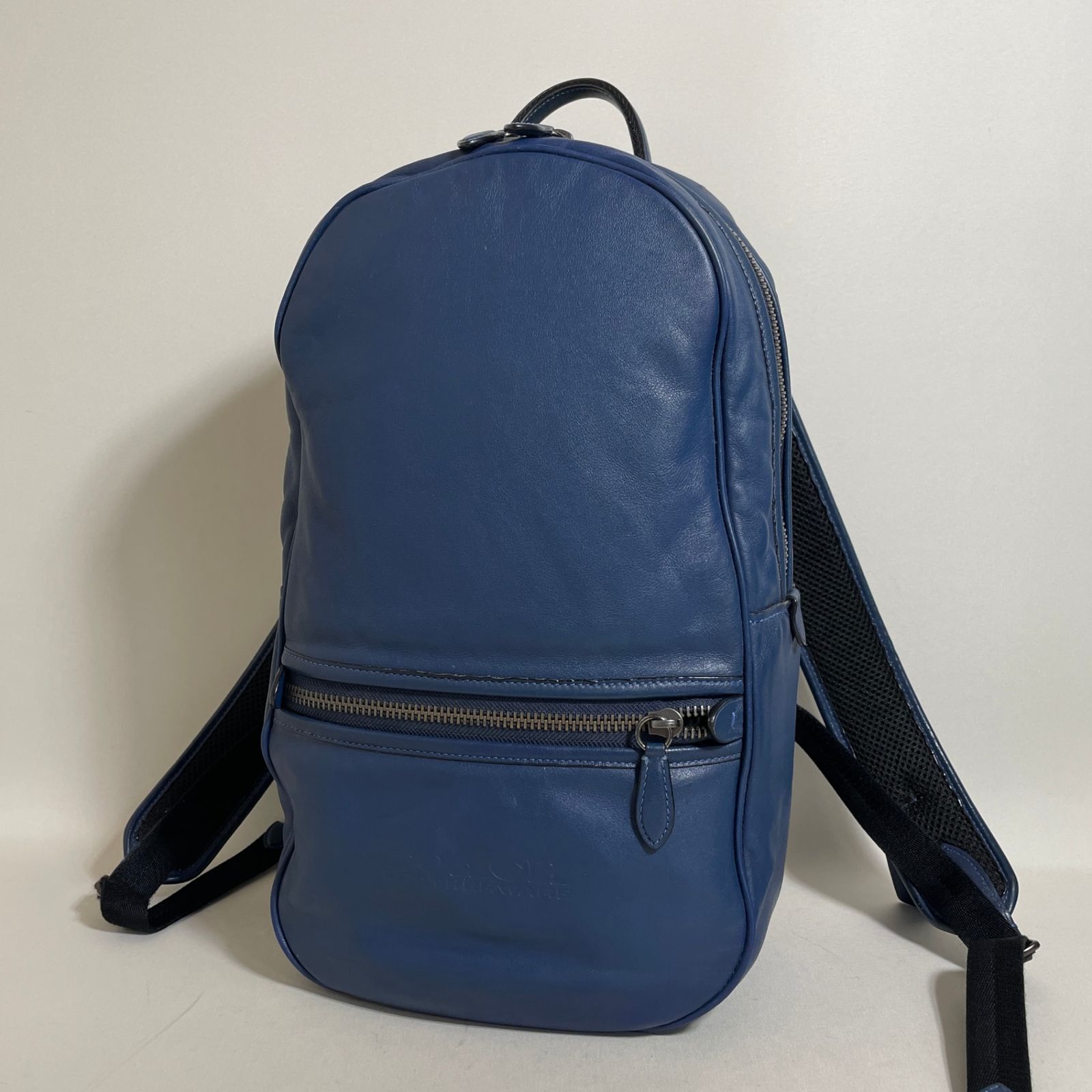 2605-219｜コーチ リュック レザー ブルー