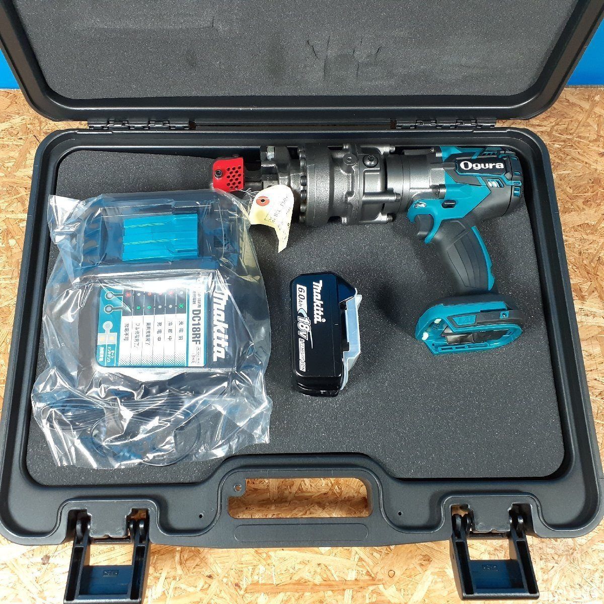 【未使用品(店頭展示品)】★オグラ(Ogura) コードレス鉄筋カッター HCC-F1618-SET【岩槻店】