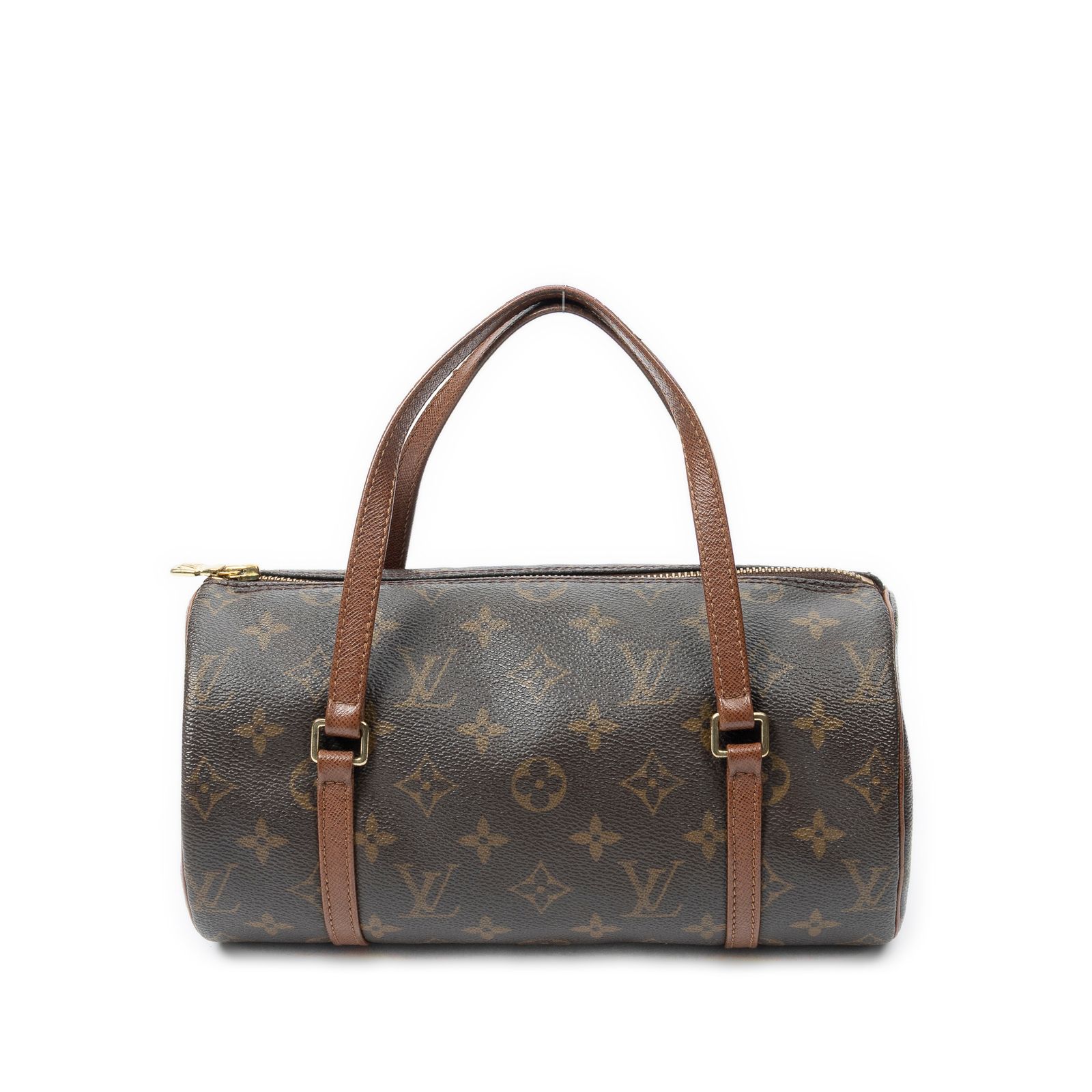 [中古] LOUIS VUITTON ルイヴィトンパピヨン茶色モノグラムキャンバスAB