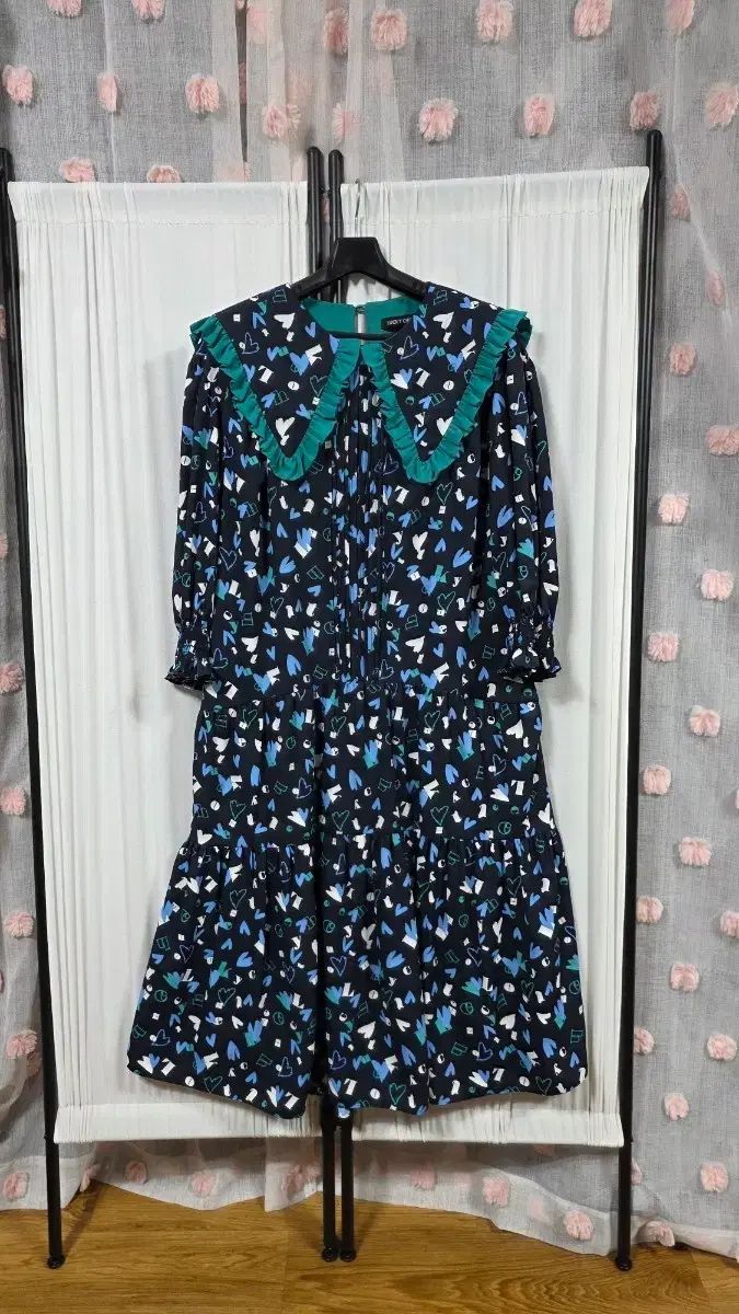 LUCKY CHOUETTE ラッキーシュエトゥ ロング丈ワンピース（38）