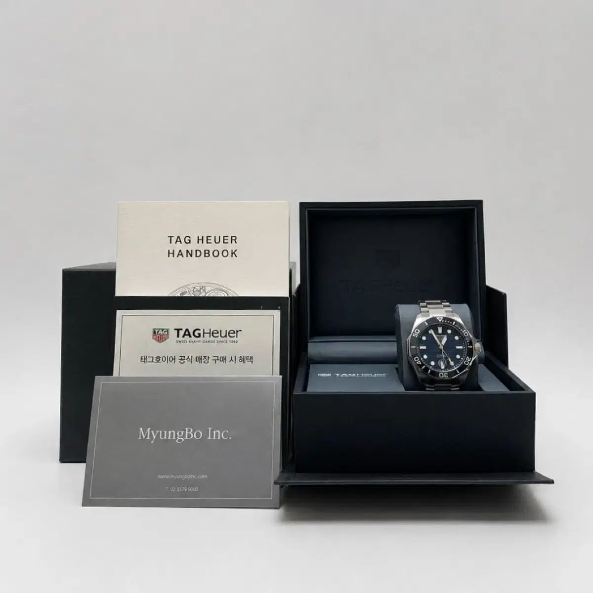 タグ・ホイヤー アクアレーサー プロフェッショナル 300 オート デニム版 43mm メタル 時計