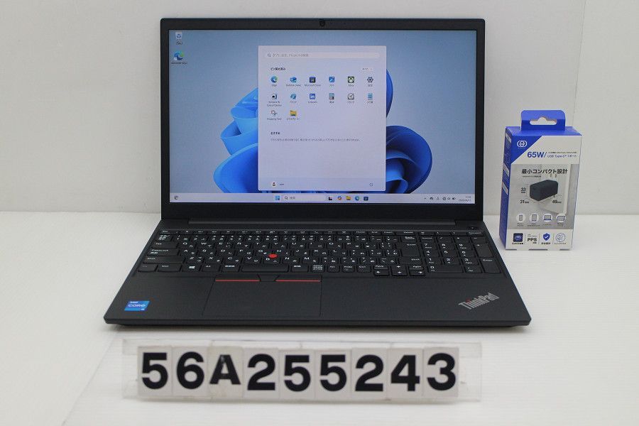 Lenovo ThinkPad E15 Gen2 Core i5 1135G7 2.4GHz/8GB/256GB(SSD)/15.6W/FHD(1920x1080)/Win11 【56A255243】