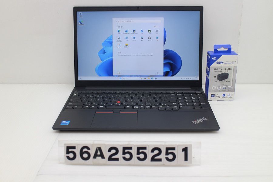 Lenovo ThinkPad E15 Gen2 Core i5 1135G7 2.4GHz/8GB/256GB(SSD)/15.6W/FHD(1920x1080)/Win11 【56A255251】