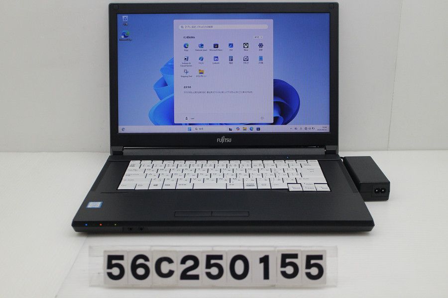 富士通 LIFEBOOK A579/B Core i5 8265U 1.6GHz/8GB/256GB(SSD)/15.6W/FWXGA(1366x768)/Win11 【56C250155】