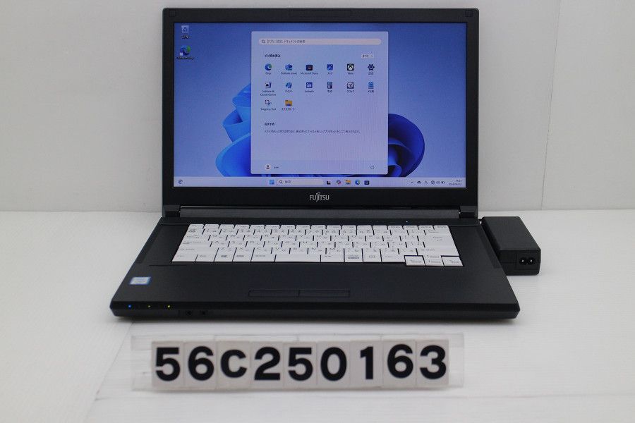 富士通 LIFEBOOK A579/B Core i5 8265U 1.6GHz/8GB/256GB(SSD)/15.6W/FWXGA(1366x768)/Win11 【56C250163】