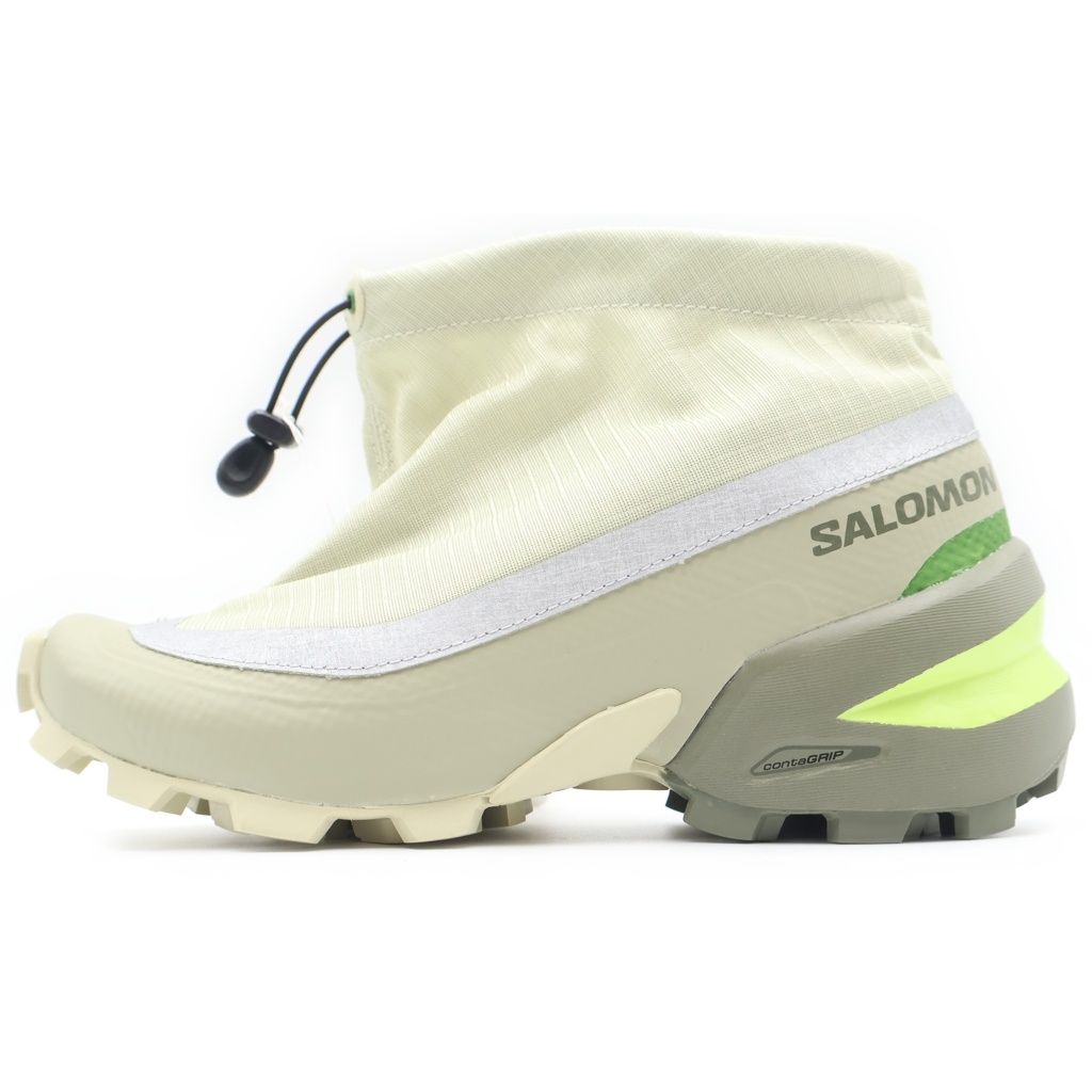 SALOMON (サロモン) ×MM6 Maison Margiela CROSS LOW エムエムシックスメゾンマルジェラ クロス ローカットスニーカー グリーン レディース US5/23cm 477084