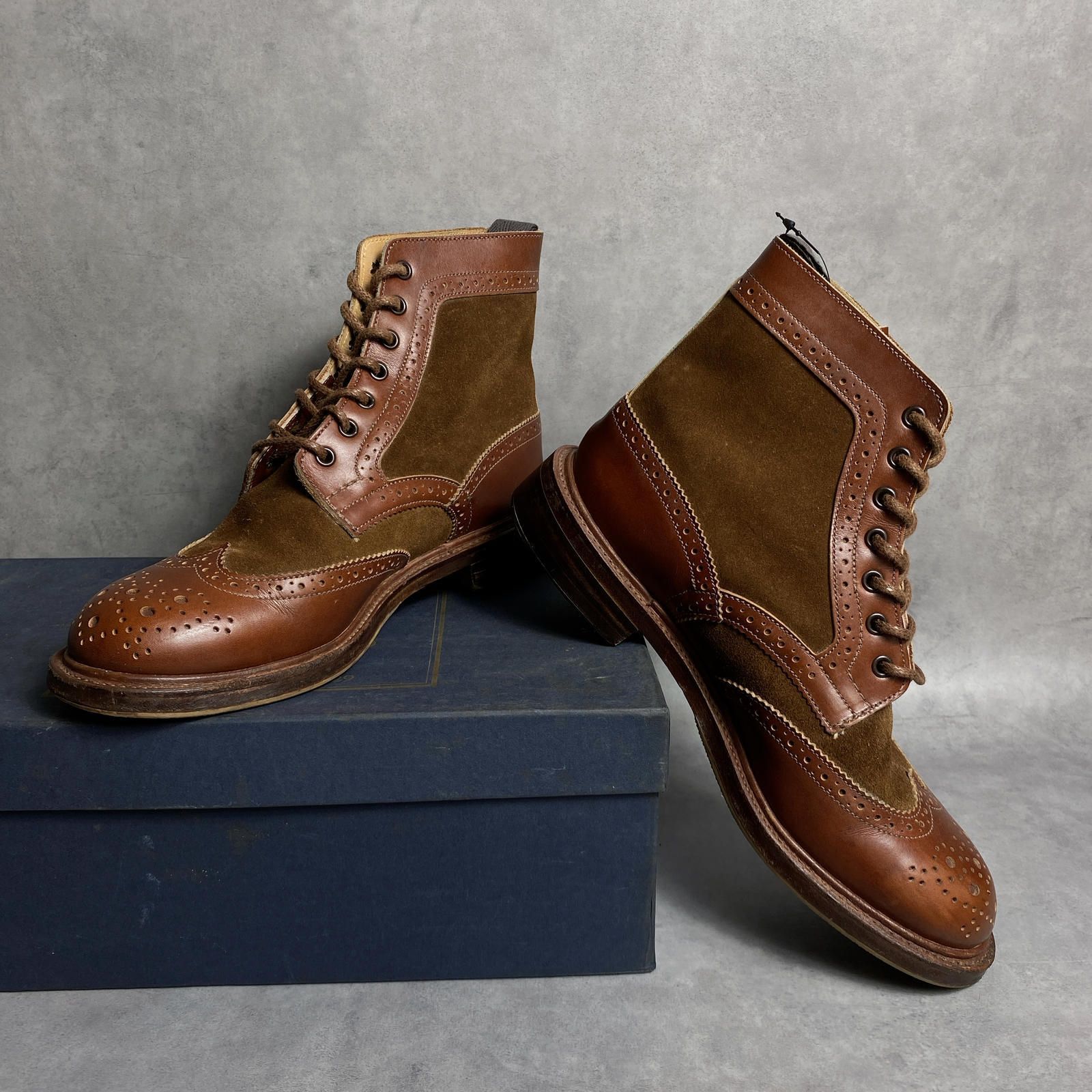 WQ1190○Tricker's：MALTON L5180 カントリーブーツ ○6○ ブラウン