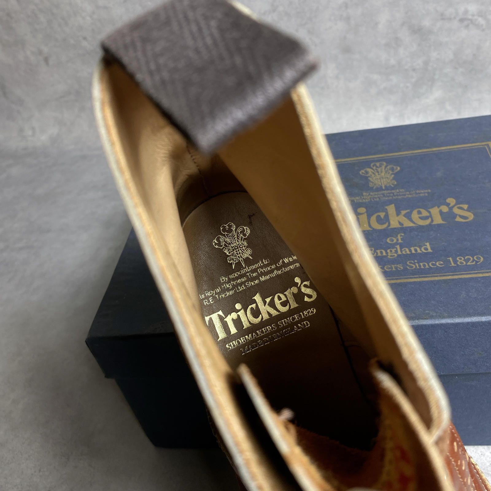 WQ1190○Tricker's：MALTON L5180 カントリーブーツ ○6○ ブラウン