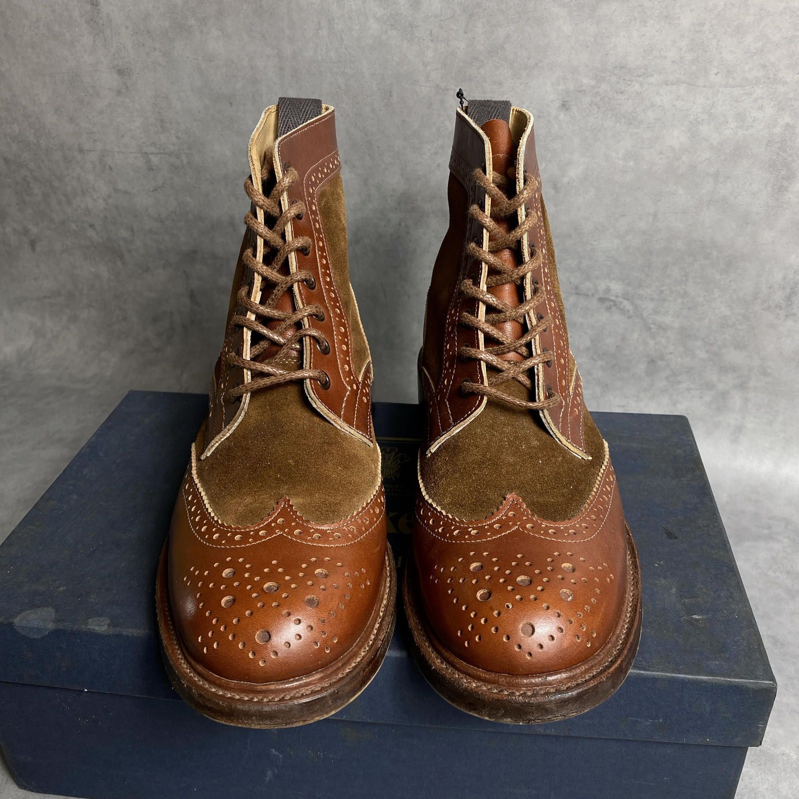 WQ1190○Tricker's：MALTON L5180 カントリーブーツ ○6○ ブラウン