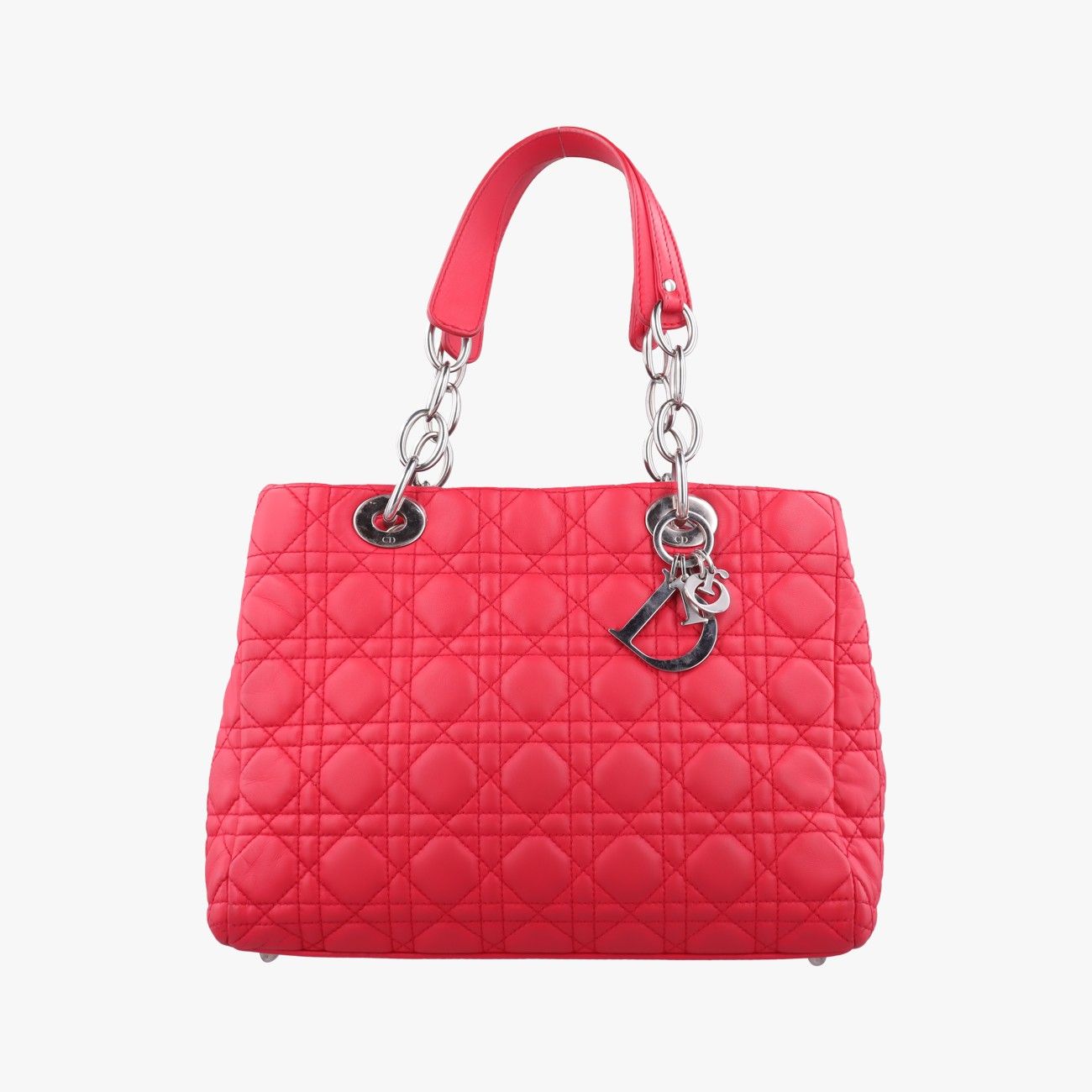 クリスチャンディオールChristian Diorカナージュ ディオール ソフト ショッピング レッド ラムスキン 01-RU-1101 59,400円