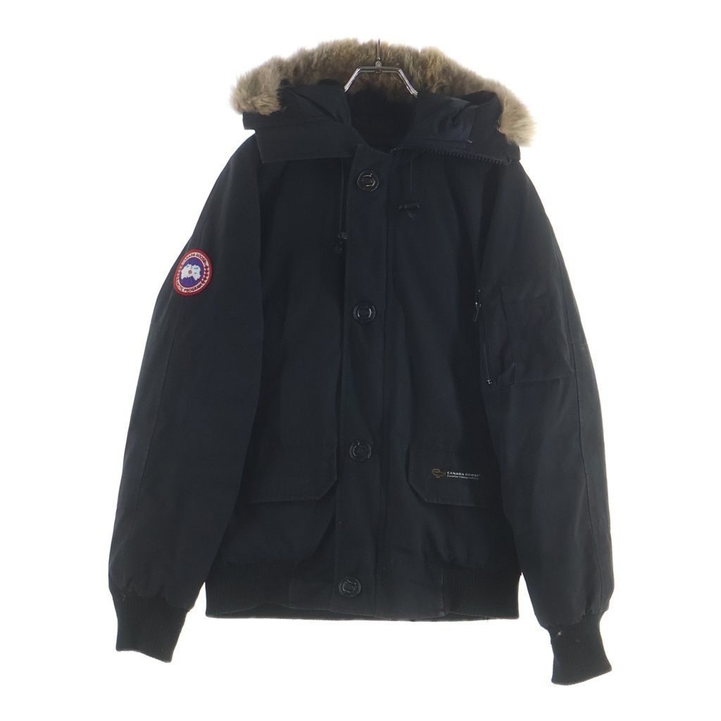 CANADA GOOSE (カナダグース) CHILLIWACK チリワック ファーフーディーダウンジャケット 7950JM ブラック