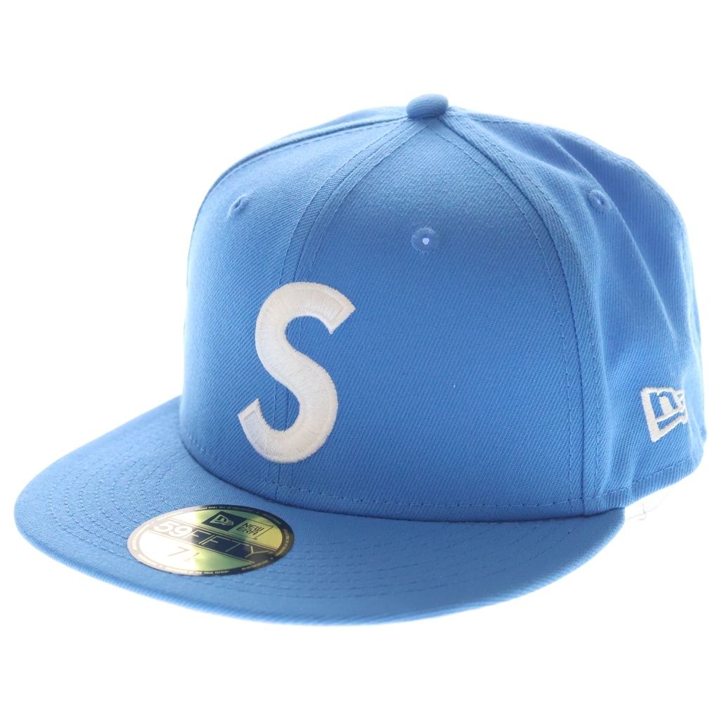 SUPREME (シュプリーム) 23AW ×New Era Jesus Piece S Logo ニューエラ ジーザス ピース Sロゴ ベースボールキャップ 帽子 ライトブルー