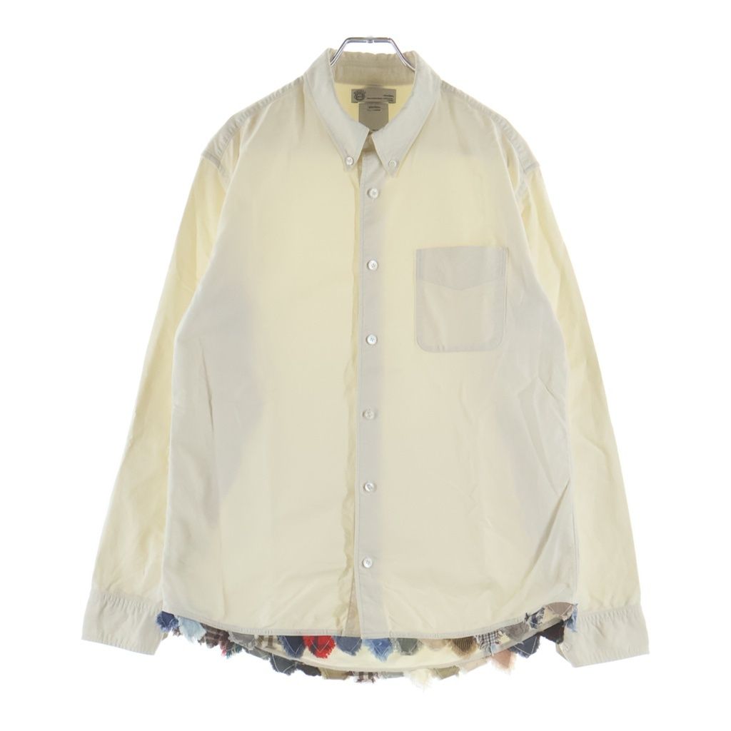 VISVIM (ヴィスヴィム) F.I.L. CUBISM GIZA コットン パッチワーク