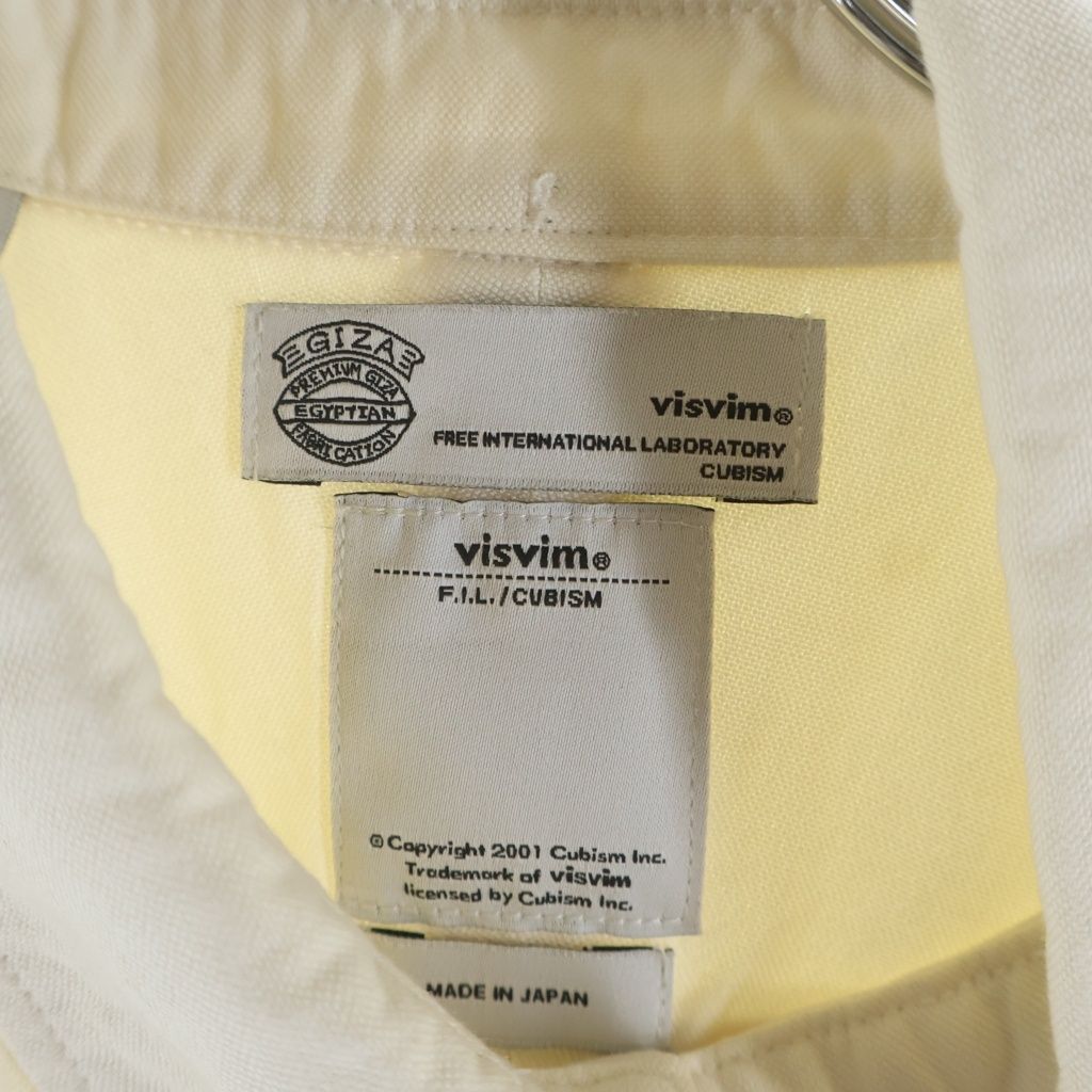visvim クリップボード CUBISM inc コレクターズアイテム VISVIM (ヴィスヴィム) F.I.L. CUBISM GIZA コットン パッチワーク