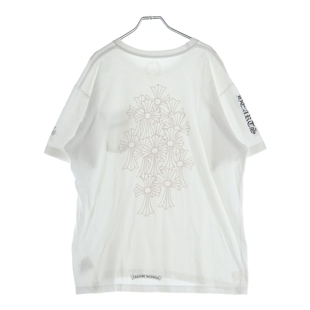 CHROME HEARTS (クロムハーツ) CH S/S バックセメタリークロスプリント 半袖Tシャツカットソー 93,170円