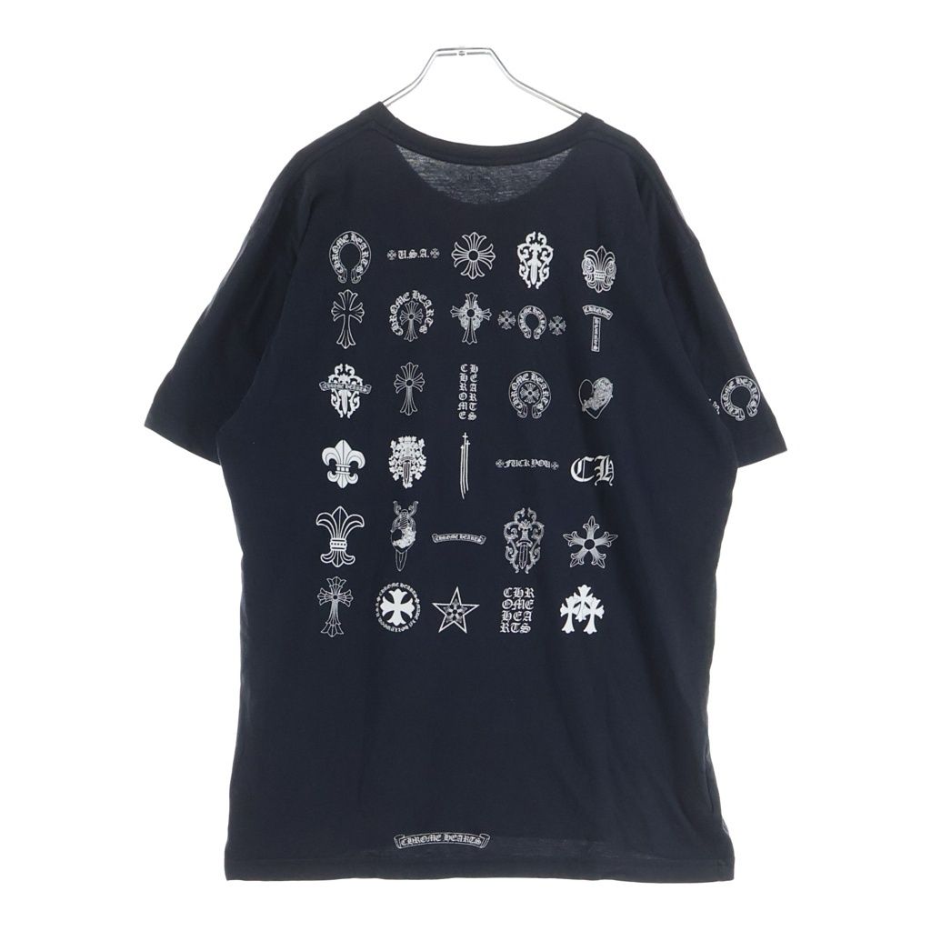 CHROME HEARTS (クロムハーツ) CH T-SHRT 1 バックラベルロゴプリント