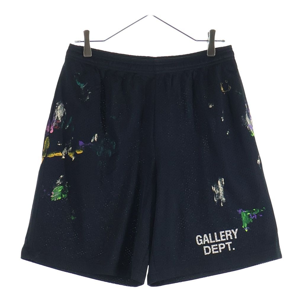 GALLERY DEPT. (ギャラリーデプト) 26SS Studio Gym Paint Shorts スタジオ ジム ペイント ショーツ ブラック