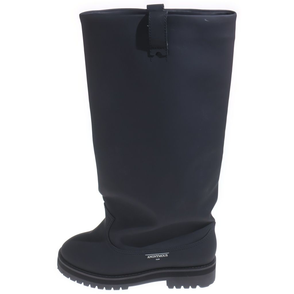 Anonymous Club (アノニマス クラブ) shaft boots シャフトブーツ ロングブーツ ブラック