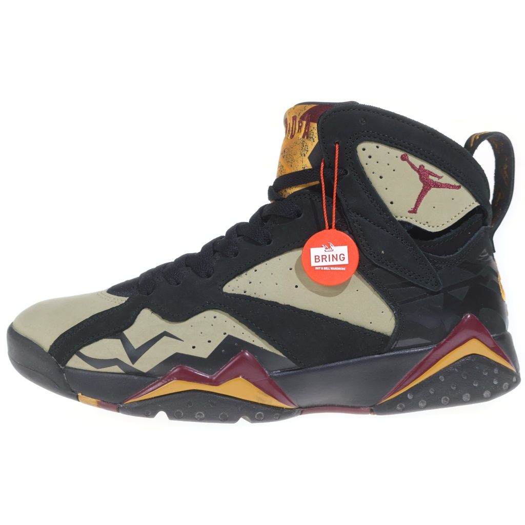 NIKE (ナイキ) Air Jordan 7 Retro DN9782-001 エアジョーダン7 レトロ ハイカットスニーカー シューズ カーキ/ブラック US9/27.0cm