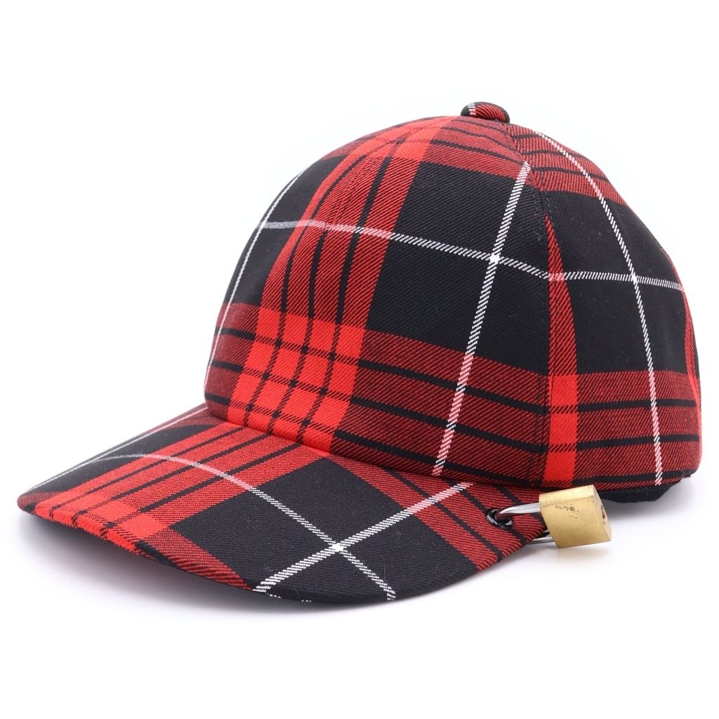 P*中様 HIZUME×KIDILL ヒヅメ キディル24AW ベレー帽 KIDILL (キディル) ×HIZUME ヒズメ タータンチェック アジャスター