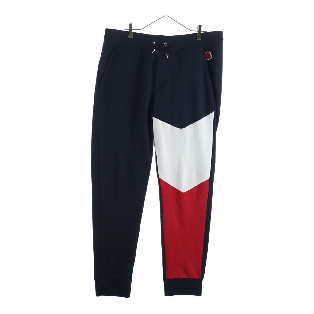 MONCLER (モンクレール) 19SS ワッペンロゴ プルオーバースウェット パーカー フーディー トラック ジョガーパンツ レッド/ネイビー E10918000500/E10918704400 MONCLER (モンクレール) 19SS ワッペンロゴ プルオーバースウェット パーカー フーディー トラック ジョガーパンツ レッド/ネイビー E10918000500/E10918704400
