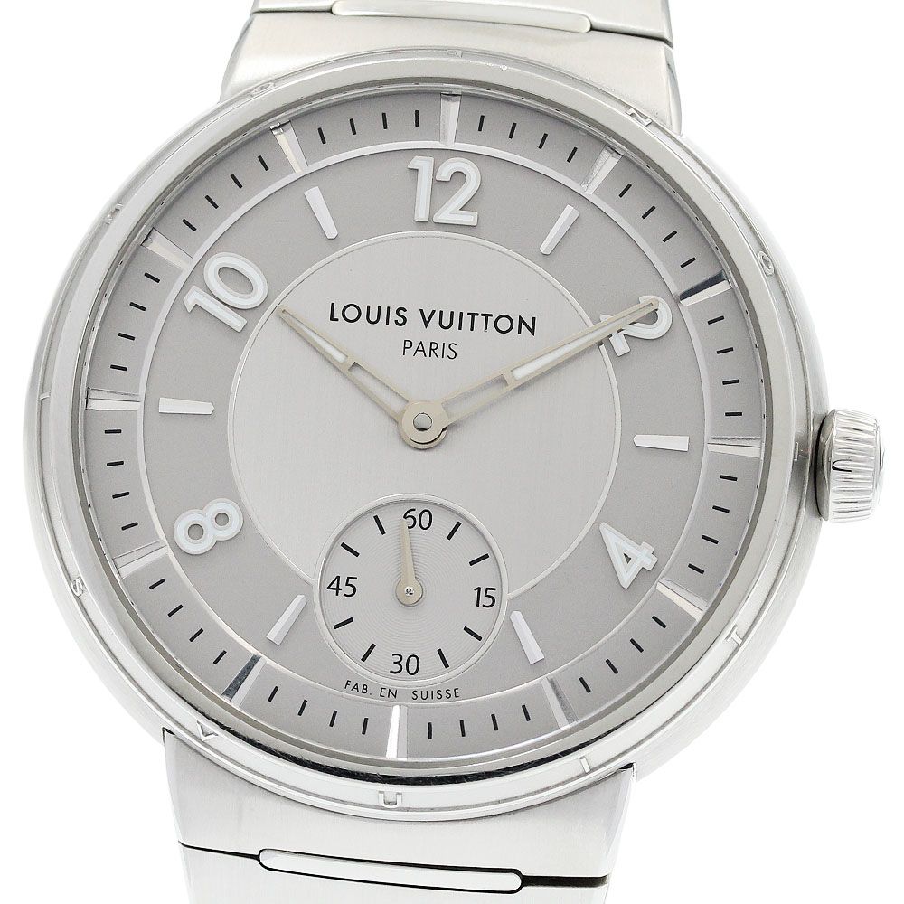 ルイ・ヴィトン LOUIS VUITTON W1ST1 タンブール キャリバーLFT023 自動巻き メンズ 内箱・保証書付き_961903