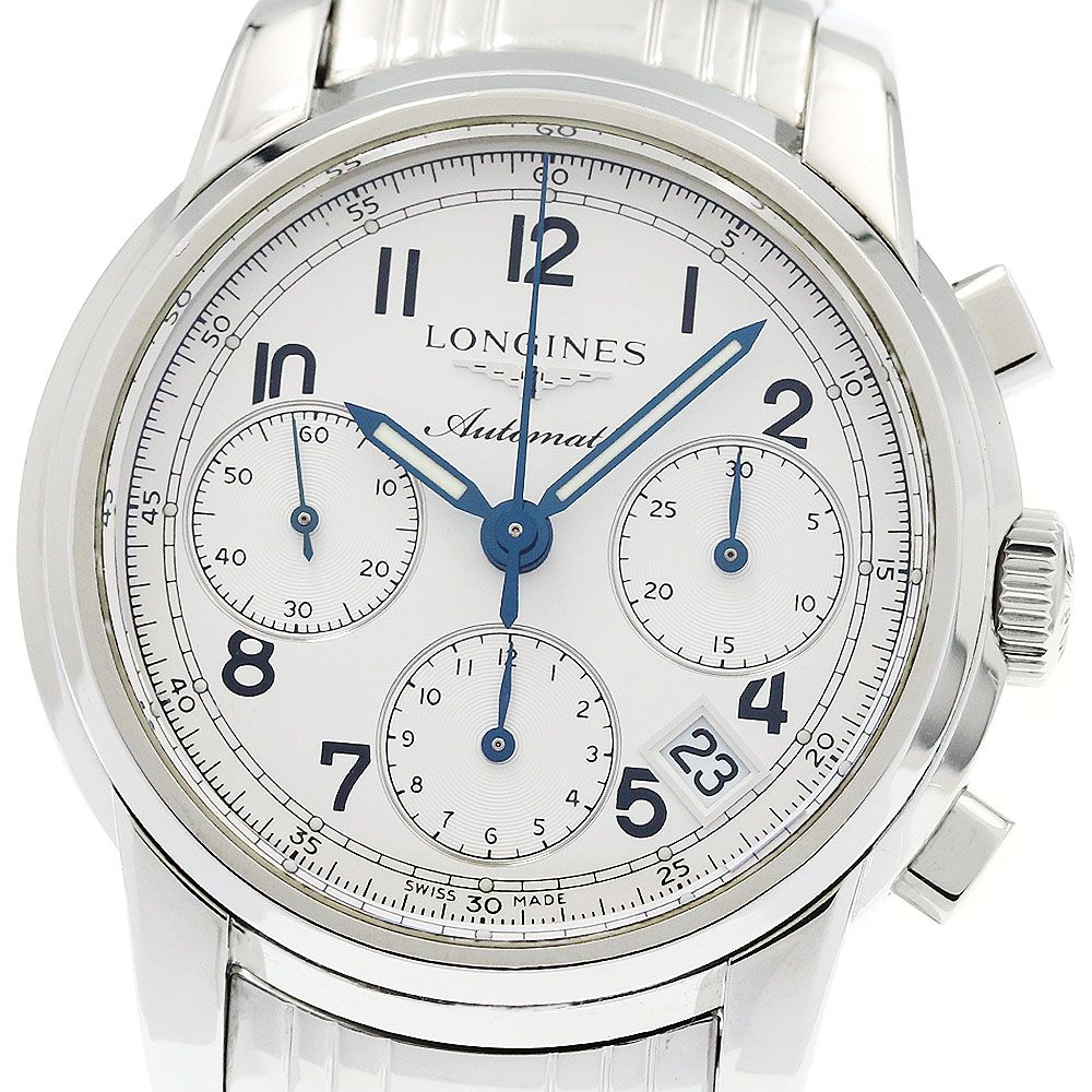 ロンジン LONGINES L2.753.4 サンティミエ クロノグラフ デイト 自動巻き メンズ 良品 _963347 ロンジン LONGINES L2.753.4 サンティミエ クロノグラフ デイト 自動
