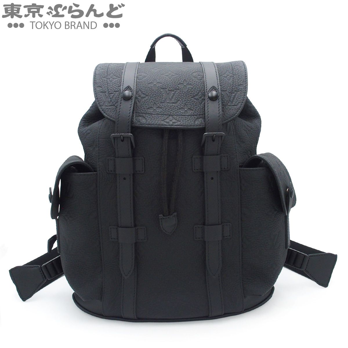 ルイヴィトン LOUIS VUITTON クリストファー PM M20899 ブラック モノグラムトリヨン バックパック リュック・デイパック メンズ 101853196