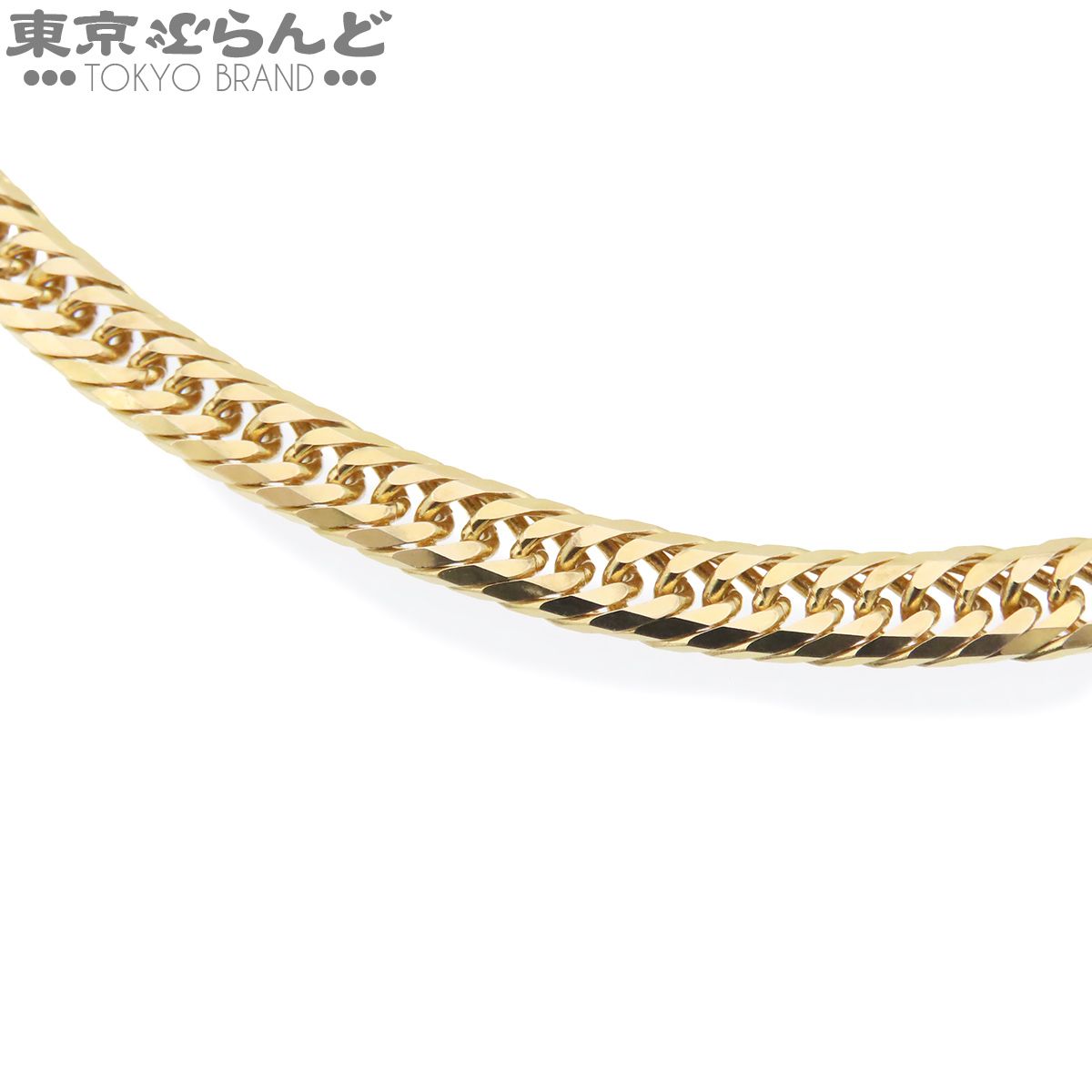 喜平 キヘイ イエローゴールド K18YG 8面 トリプル 40cm 幅4.4ｍｍ 20.6g 造幣局検定刻印 チェーン ネックレス 101846612
