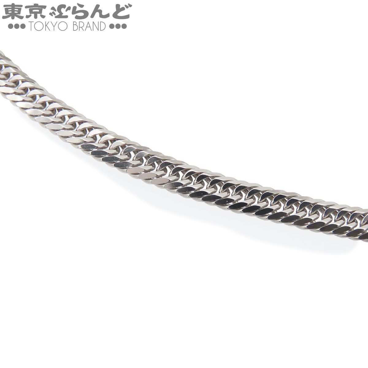 喜平 キヘイ プラチナ Pt900 8面 トリプル 50cm 幅4.4ｍｍ 30.6g 造幣局検定刻印 チェーン ネックレス 008021079