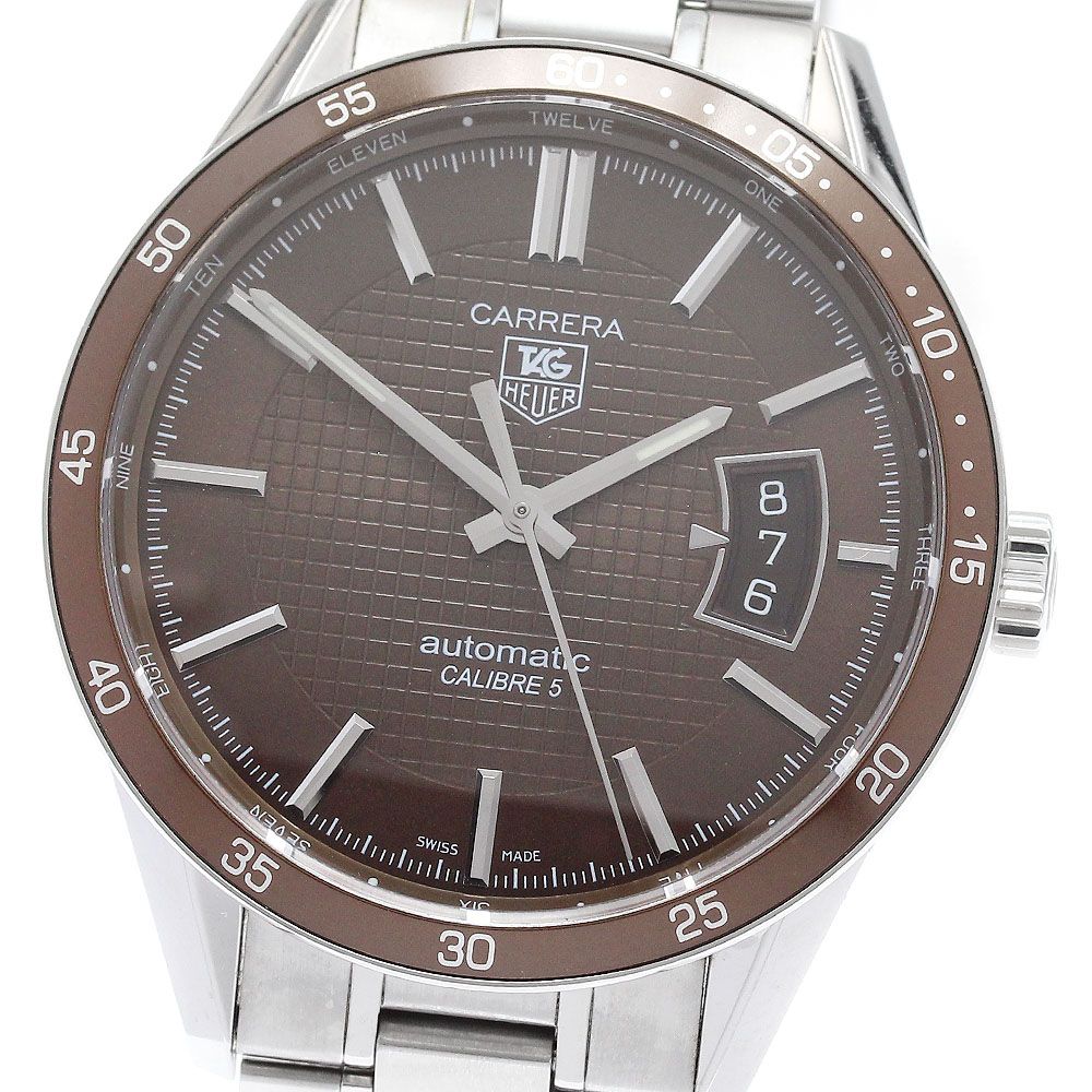 タグホイヤー TAG HEUER WV211N-0 カレラ キャリバー5 デイト 自動巻き メンズ _959545