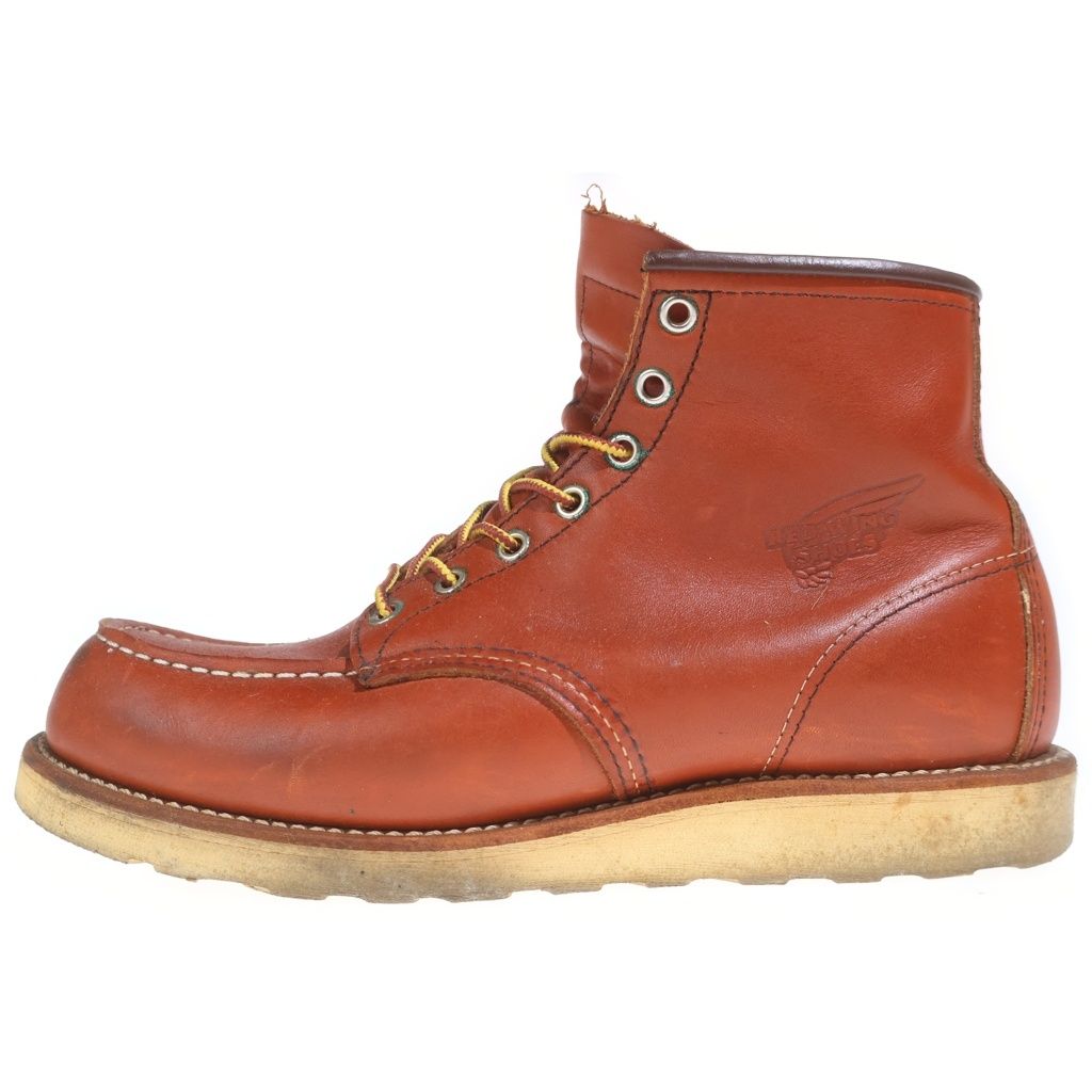 RED WING (レッド ウイング) 8875 6インチ クラシックモック レザー レースアップ ショート ブーツ ブラウン