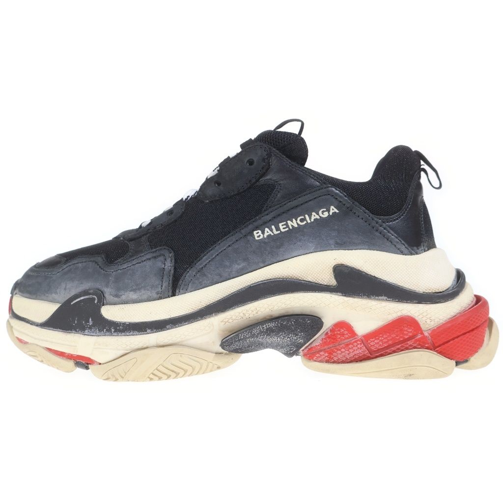 BALENCIAGA (バレンシアガ) TRIPLE S トリプルS ダッド ローカットスニーカー ブラック