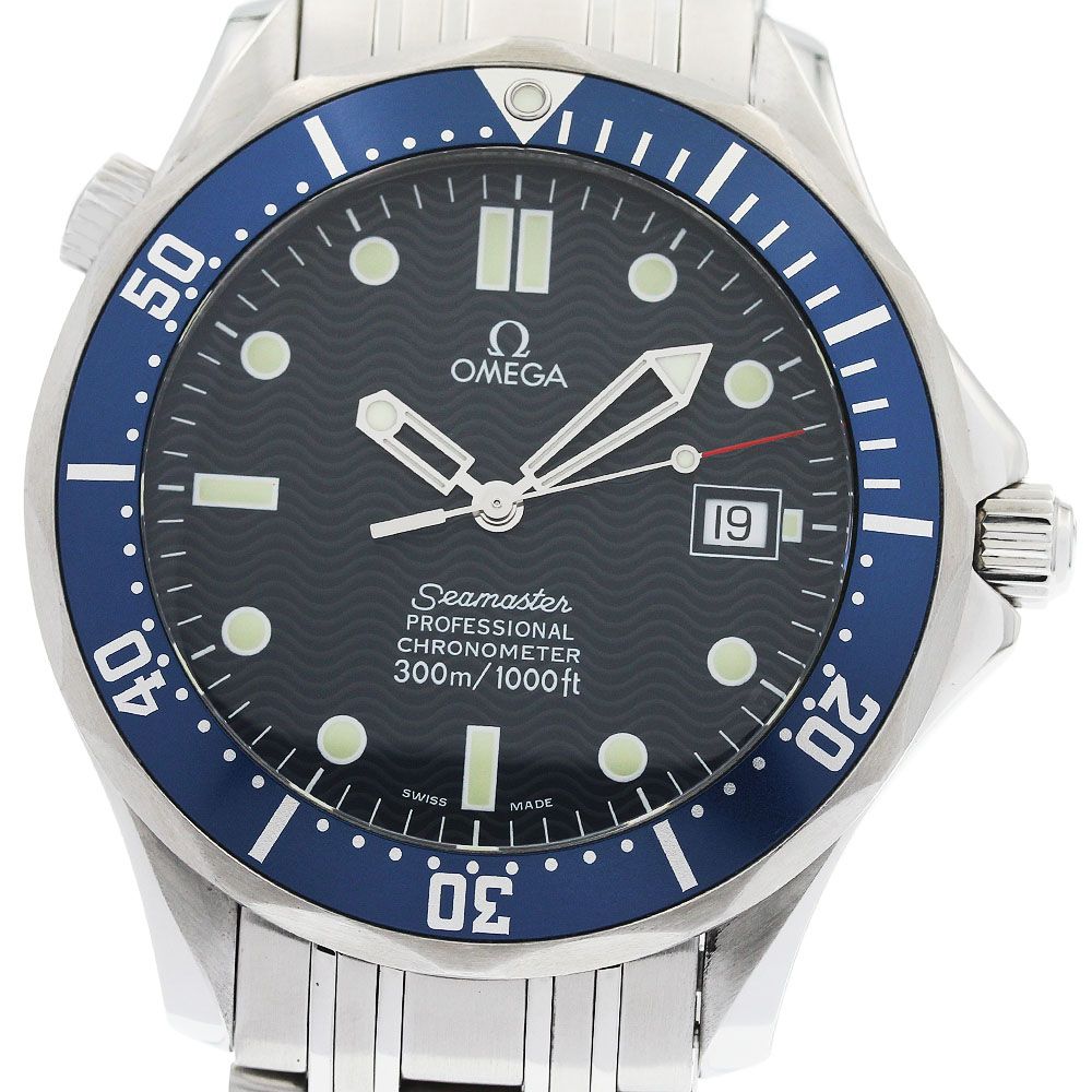 オメガ OMEGA 2531.80 シーマスター300 デイト 自動巻き メンズ 美品 _957462
