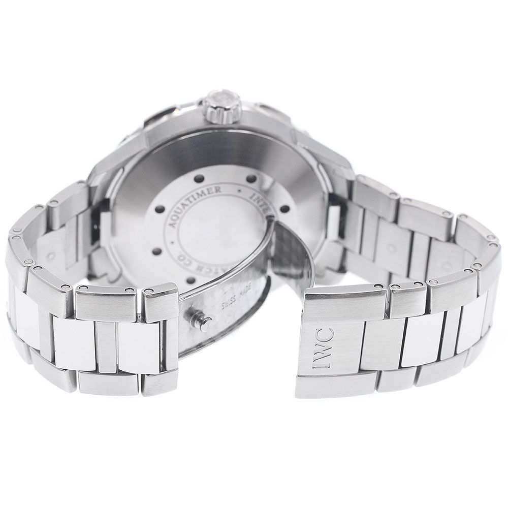 アイダブリューシー シャフハウゼン IWC SCHAFFHAUSEN アクアタイマー IW356805 デイト 自動巻き 腕時計 SS シルバー IWC IWC SCHAFFHAUSEN IW356805 アクアタイマー デイト 自動巻き