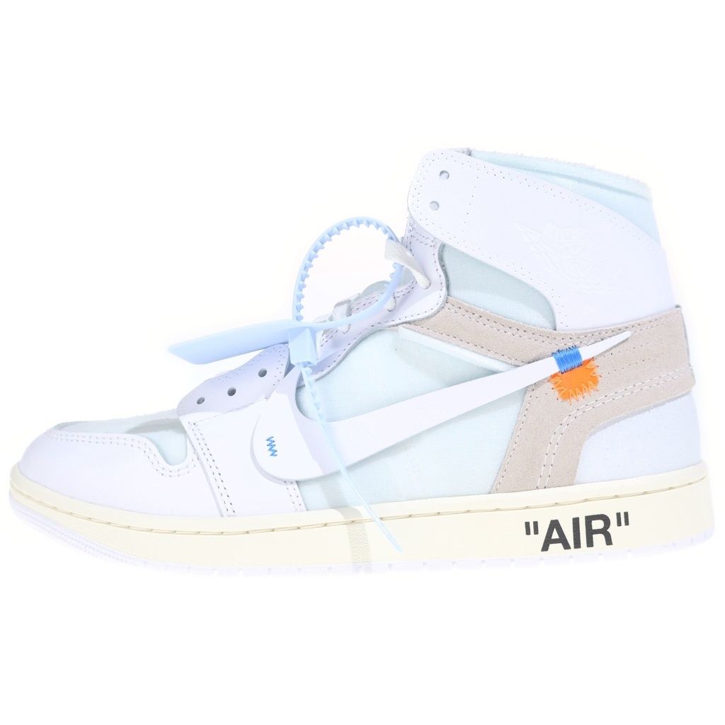 NIKE (ナイキ) ×Virgil Abloh Archive AIR JORDAN 1 RETRO HIGH OG Alaska AA3834-100 エアジョーダン1 レトロ ハイ OG アラスカ ハイカットスニーカー シューズ US12/30cm