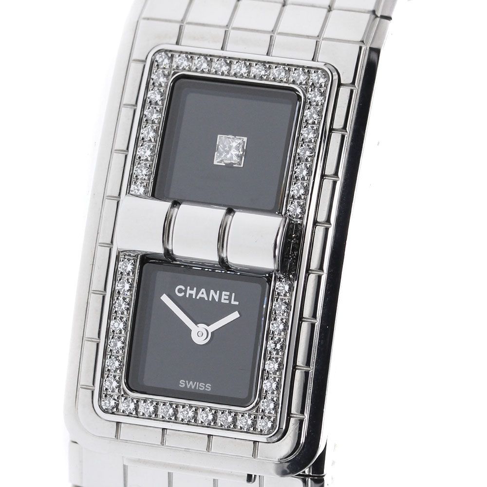 シャネル CHANEL H5145 コード ココ ベゼルダイヤ クォーツ レディース 良品 _963286