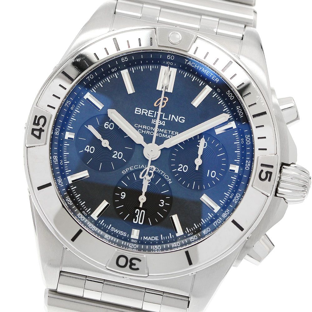 ブライトリング BREITLING AB0134 クロノマット B01 42 デイト クロノグラフ 自動巻き メンズ 良品 内箱・保証書付き_965158