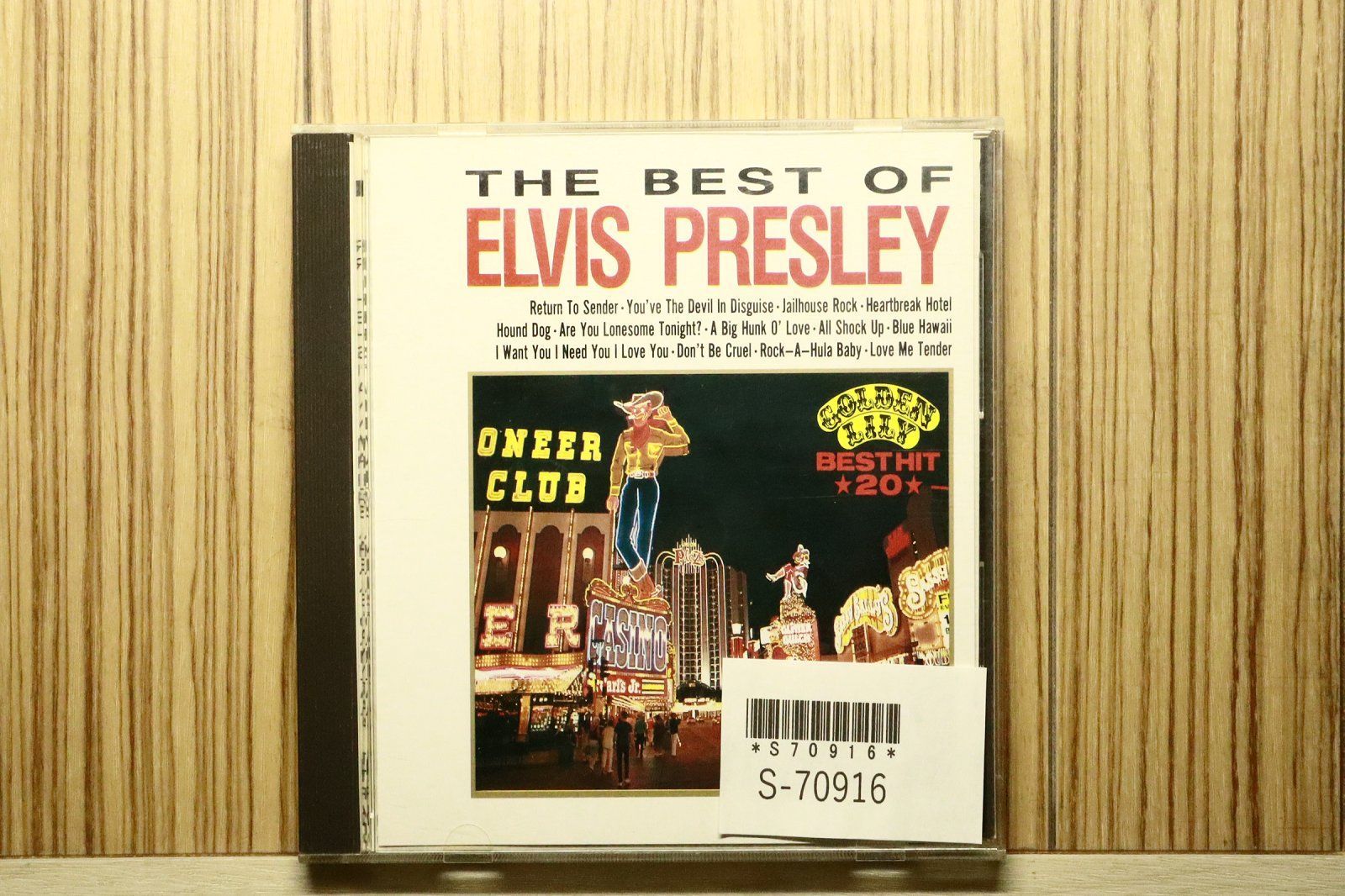 中古CD☆エルビスプレスリー/PRESLEY, ELVIS □ THE BEST OF ELVIS