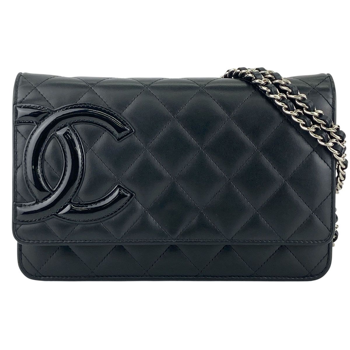 CHANEL シャネル カンボンライン チェーンウォレット 16番台