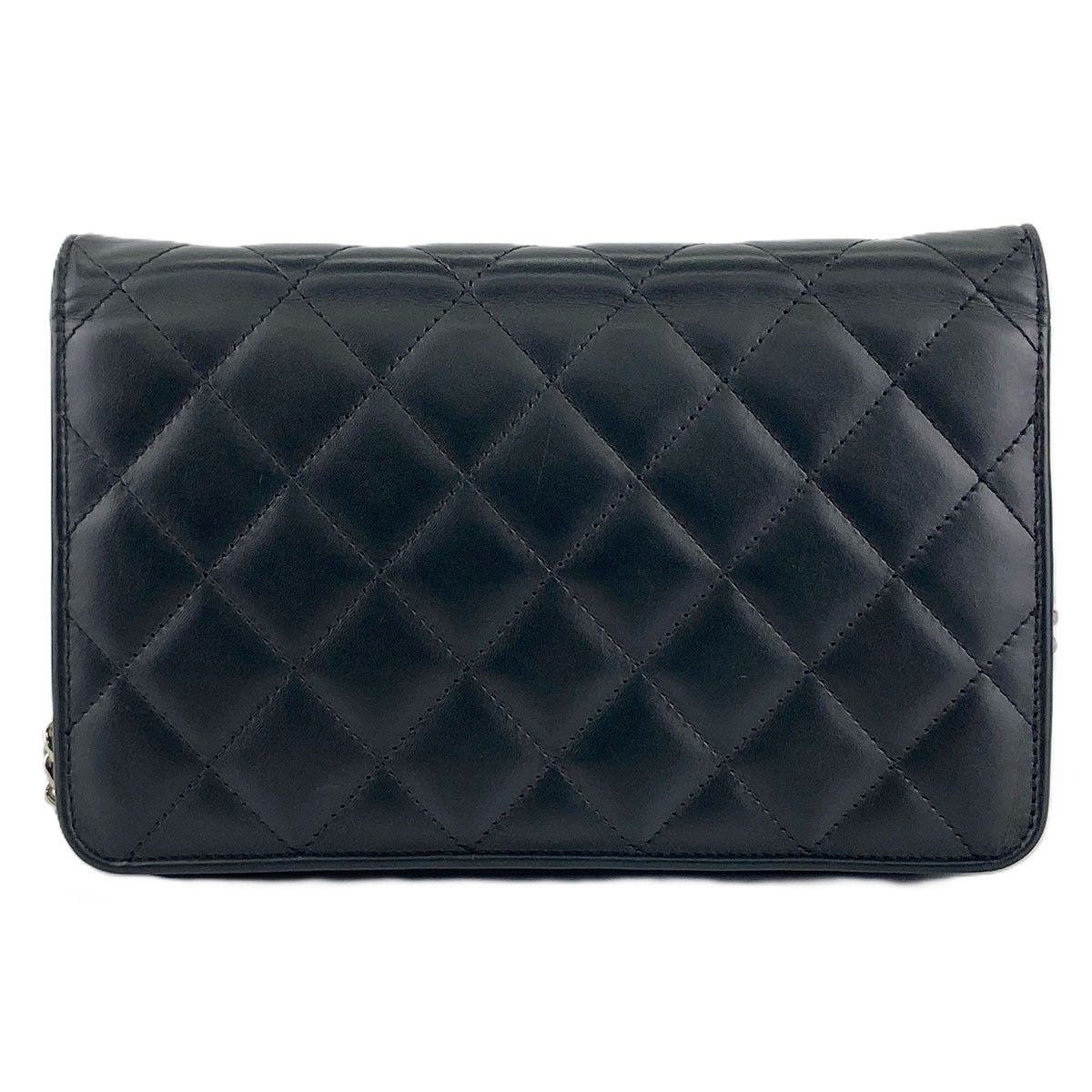 CHANEL カンボンラインウォレット CHANEL シャネル カンボンライン チェーンウォレット 16番台