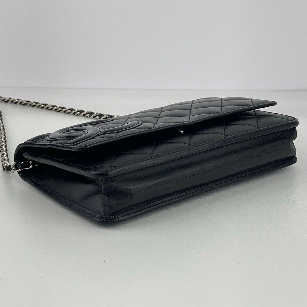 CHANEL シャネル カンボンライン チェーンウォレット 16番台