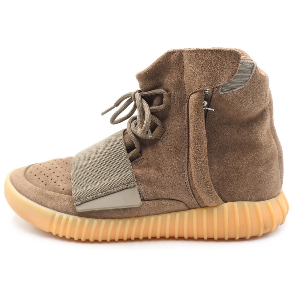 adidas (アディダス) YEEZY BOOST 750 LIGHT BROWN GUM CHOCOLATE イージーブースト750 サイドジップアップ ハイカットスニーカー ブラウン US10/28cm BY2456