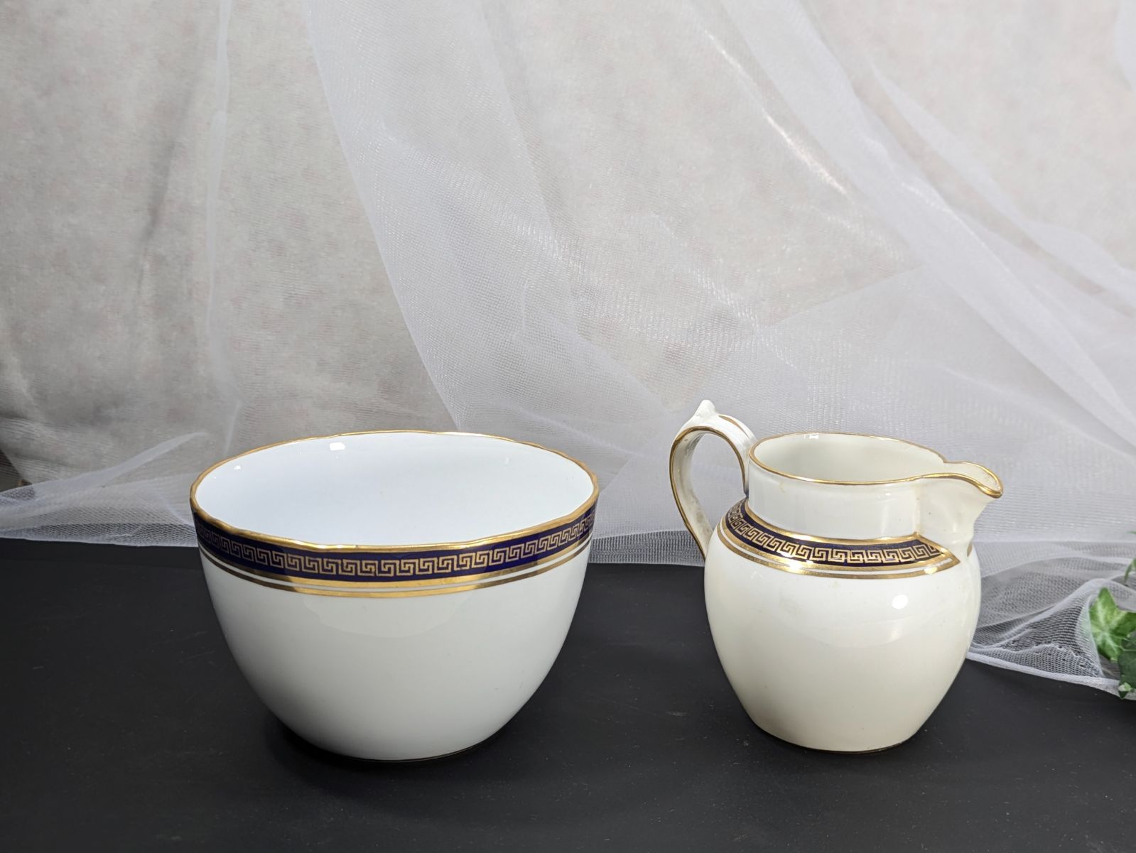イギリス アンティーク スポードコープランド Spode Copeland シュガーボウル ミルクピッチャー セット