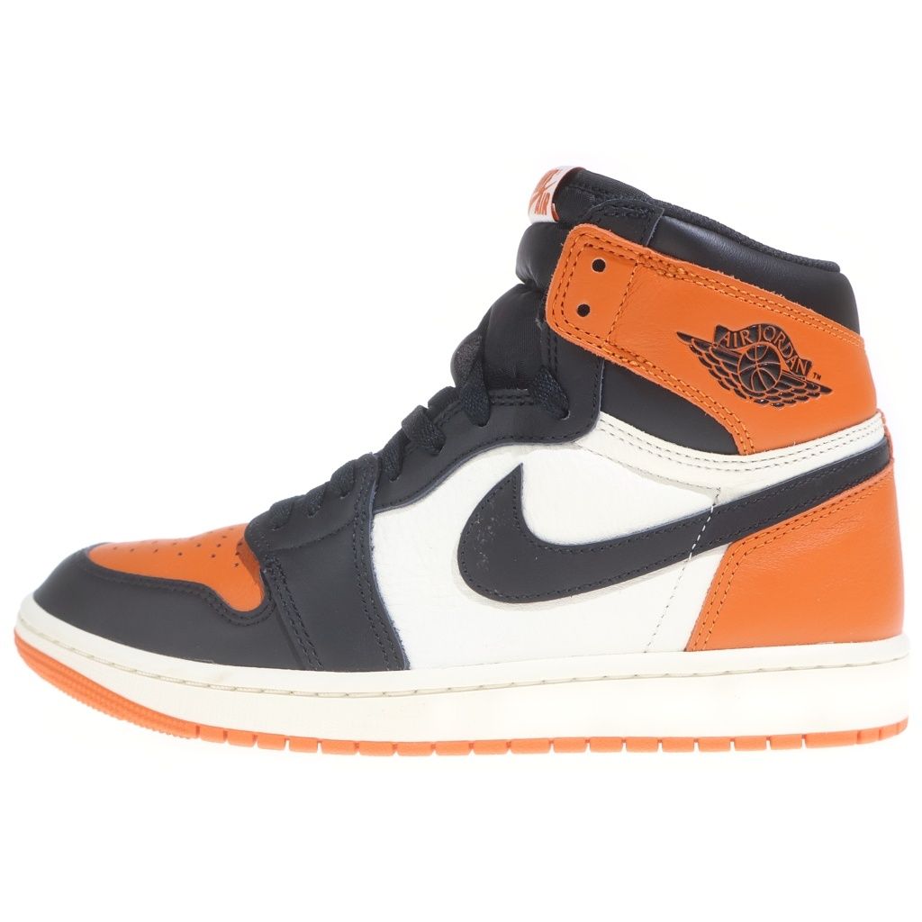 NIKE (ナイキ) AIR JORDAN 1 RETRO HIGH OG エアジョーダン 1 レトロ オージー ハイカットスニーカー オレンジ/ブラック/ホワイト US9/27cm DZ5485-008