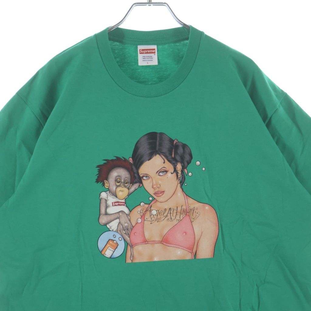 SUPREME (シュプリーム) 25AW Angel Tee エンジェル プリントロゴ 半袖